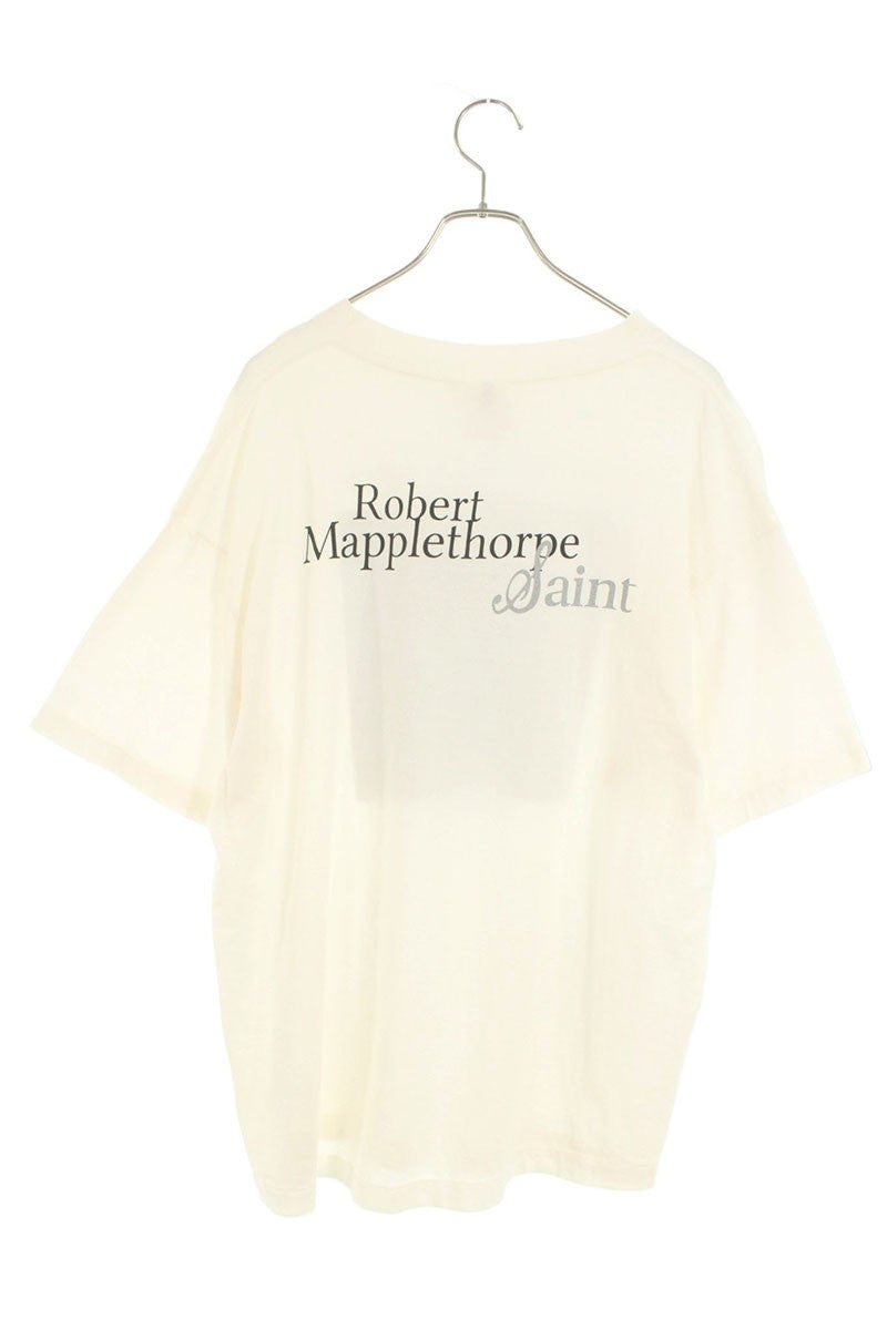 SAINT MICHAEL x Mapplethorpe 25SS Photo Tee White Size L