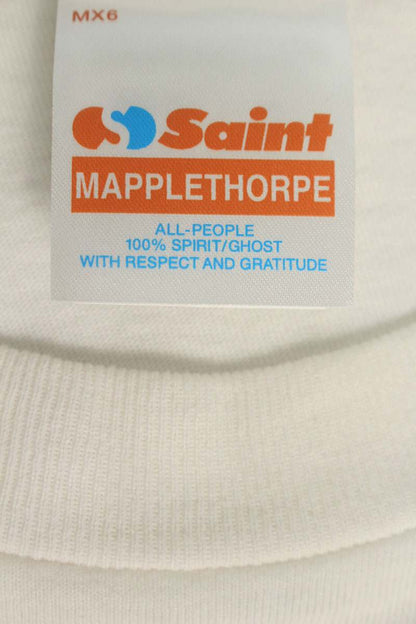 SAINT MICHAEL x Mapplethorpe 25SS Photo Tee White Size L