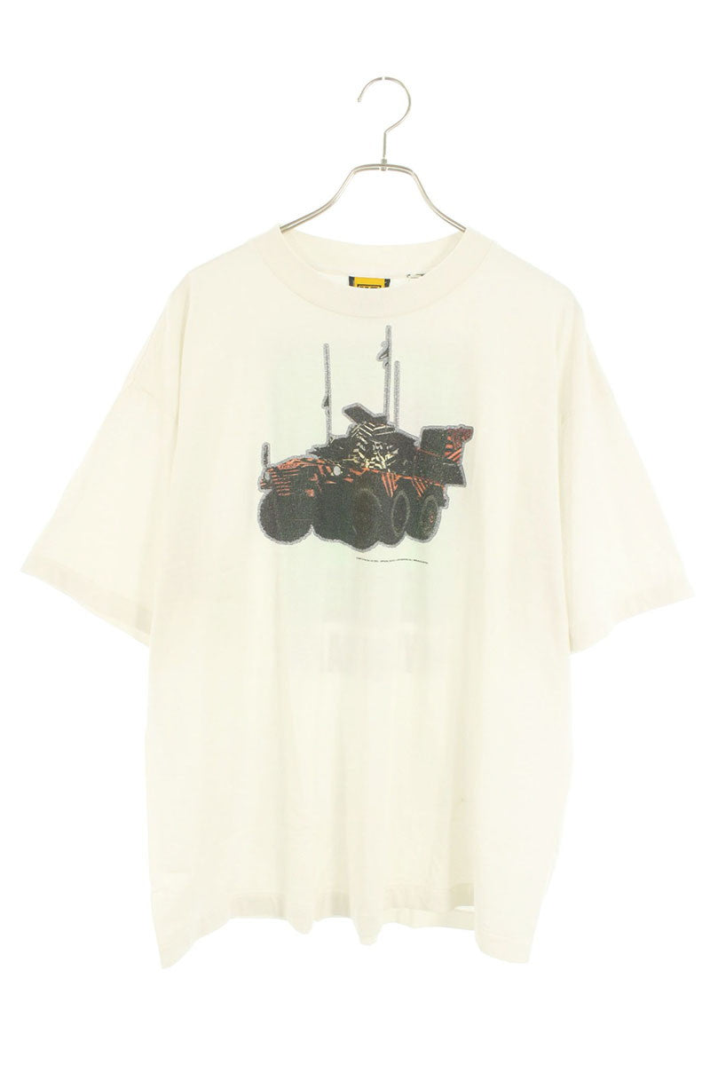 Saint Michael Vintage Print T-Shirt White Size XL