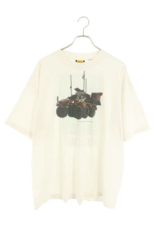 Saint Michael Vintage Print T-Shirt White Size XL