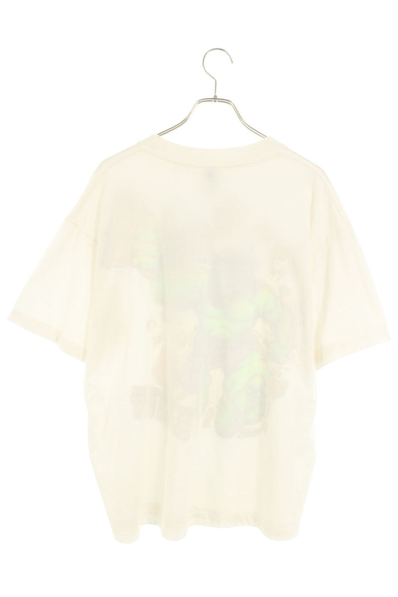 Saint Michael 25AW GRENMAN Print T-Shirt White Size M