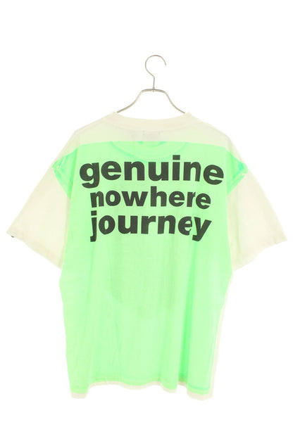 SAINT MICHAEL x BAPE Hand Print Tee Green Size M
