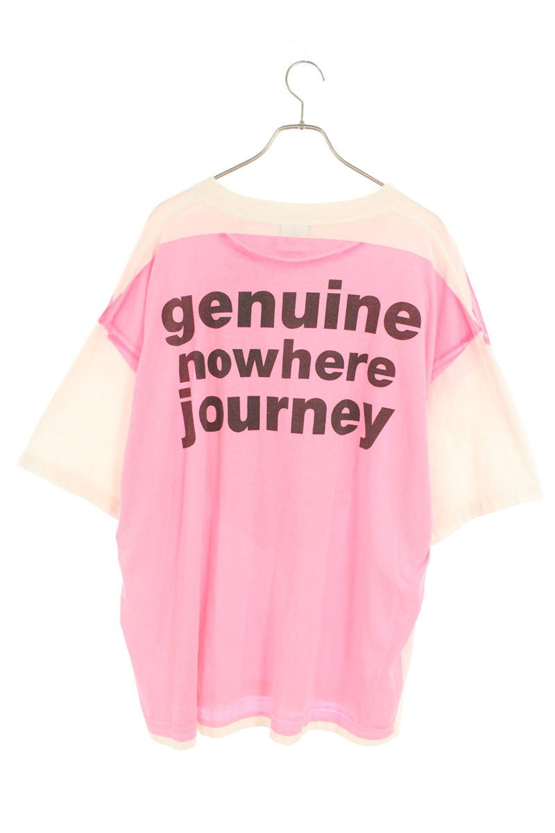 SAINT MICHAEL x BAPE Hand Print Tee Pink Size XXL