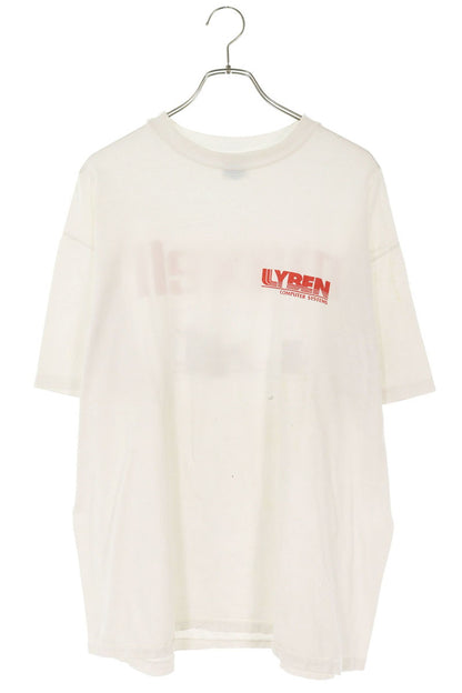 VINTAGE 90s Maxell Company Print T-shirt White Size XL