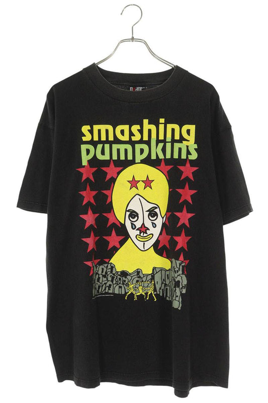 VINTAGE 90s Smashing Pumpkins Music T-Shirt Black Size XL