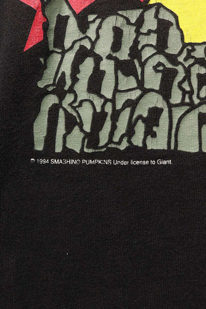 VINTAGE 90s Smashing Pumpkins Music T-Shirt Black Size XL