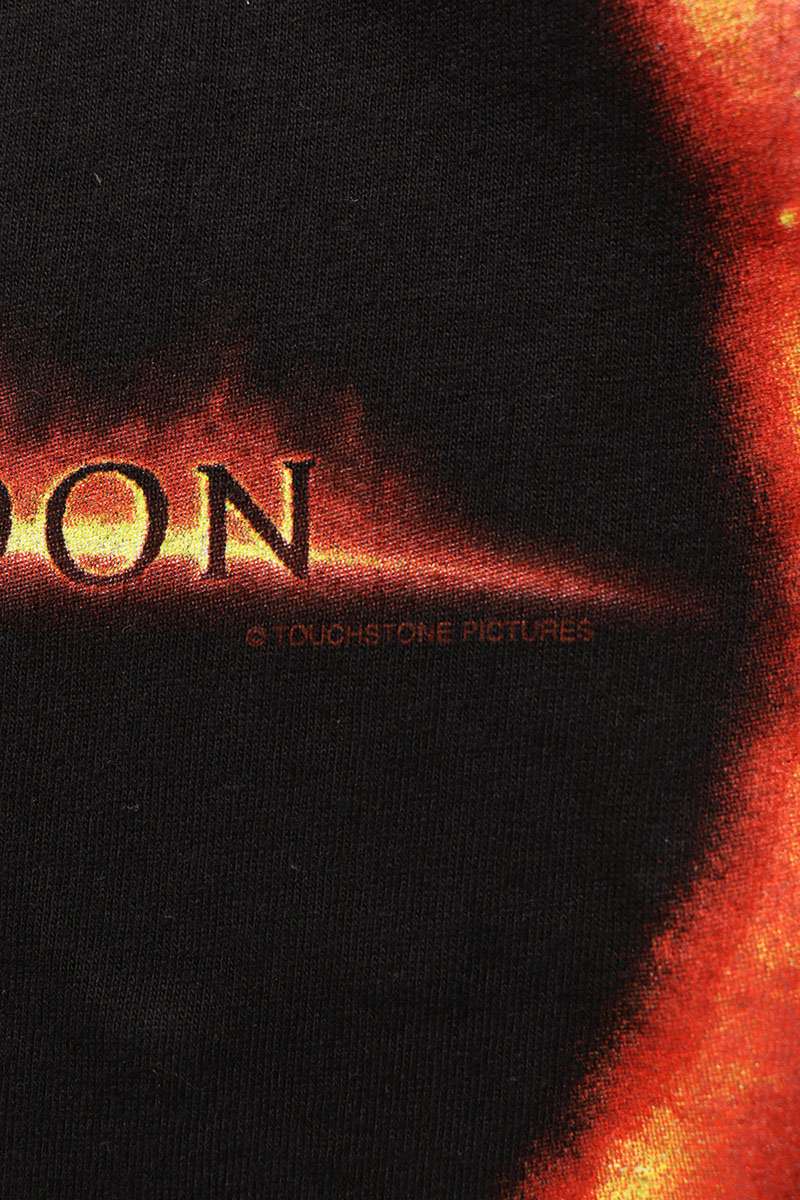VINTAGE 90s Armageddon Movie Print T-Shirt Multi Size XL