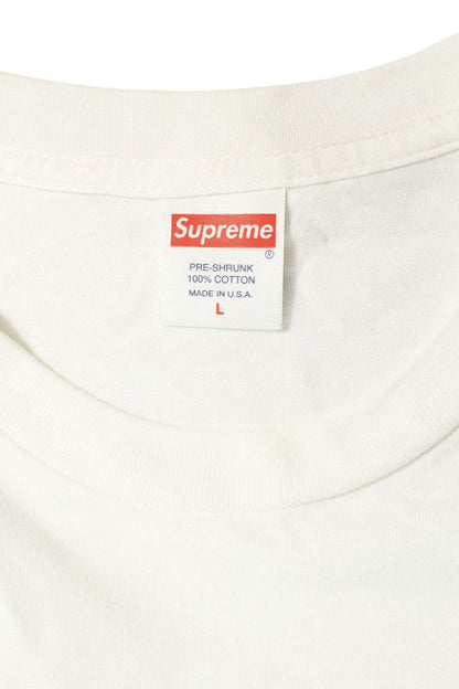 Supreme 20SS Time Tee Print T-Shirt White Size L