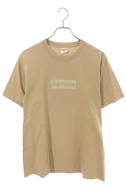 SUPREME Tonal Box Logo Tee Beige Size M