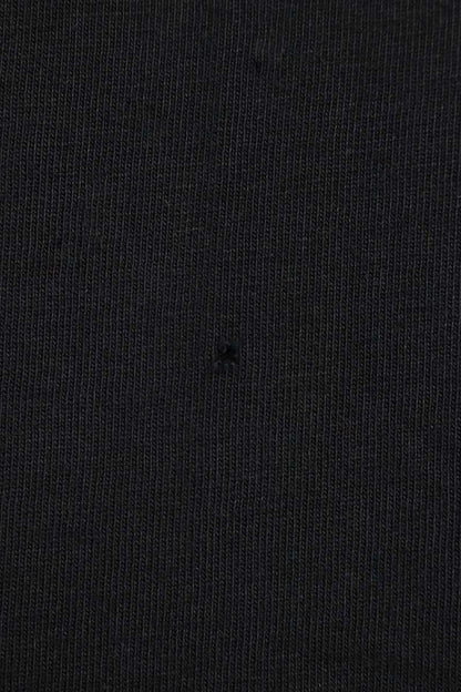 LOEWE Anagram Embroidery Cotton T-shirt Black Size L