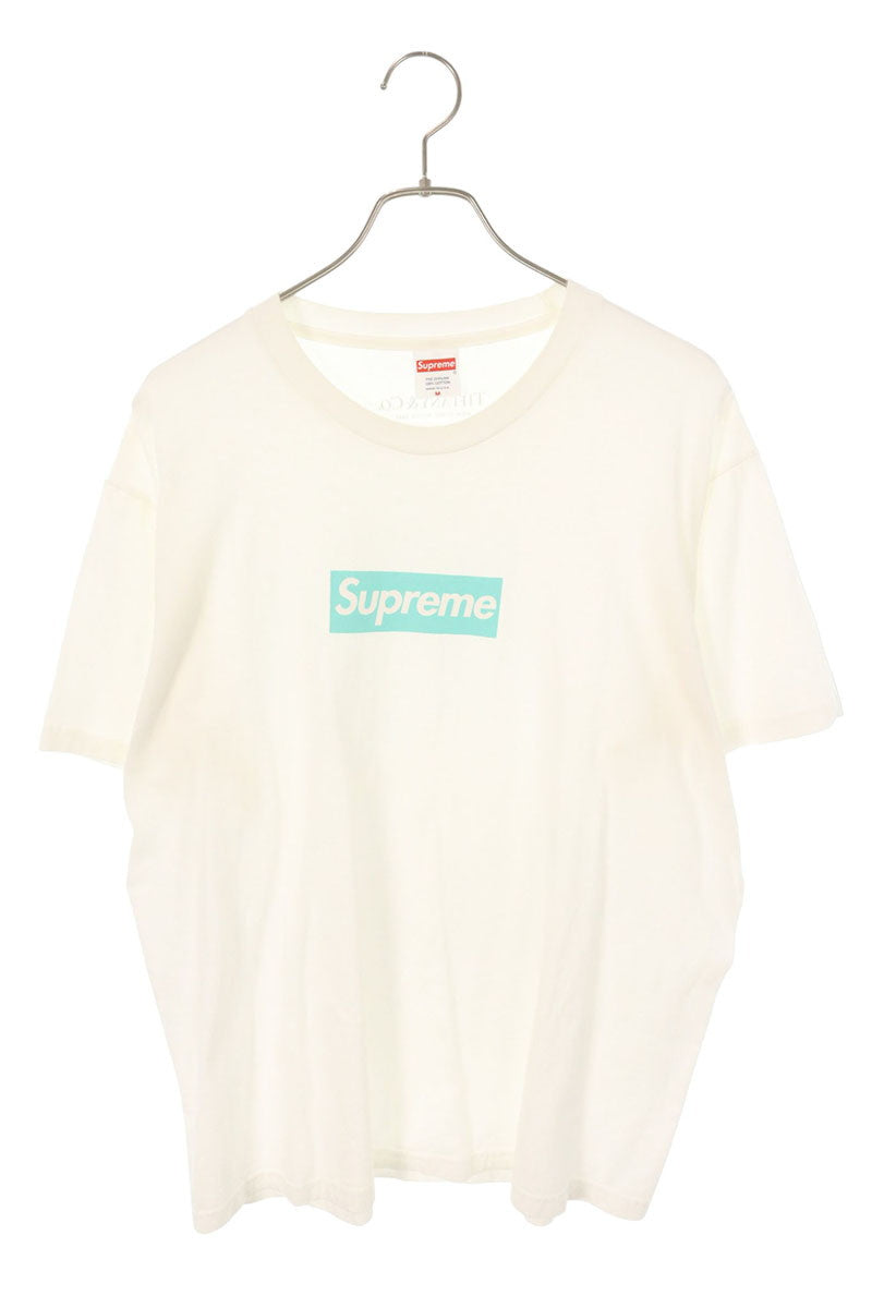 SUPREME 21AW Tiffany Box Logo Tee Multi Size M