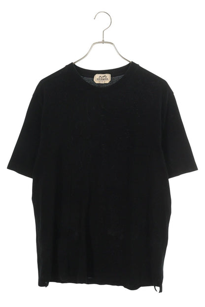 Hermes Embroidered T-Shirt Black Size M