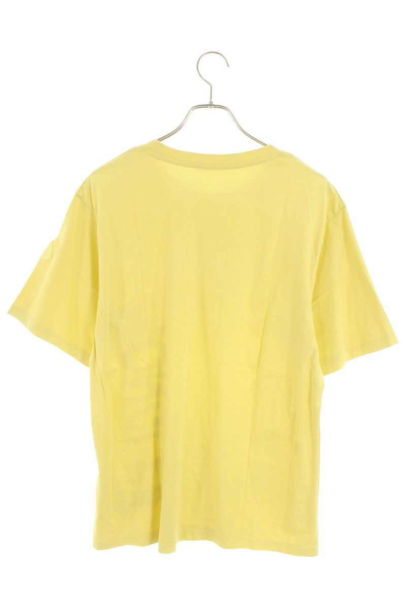 Moncler SS T-SHIRT Yellow Size L