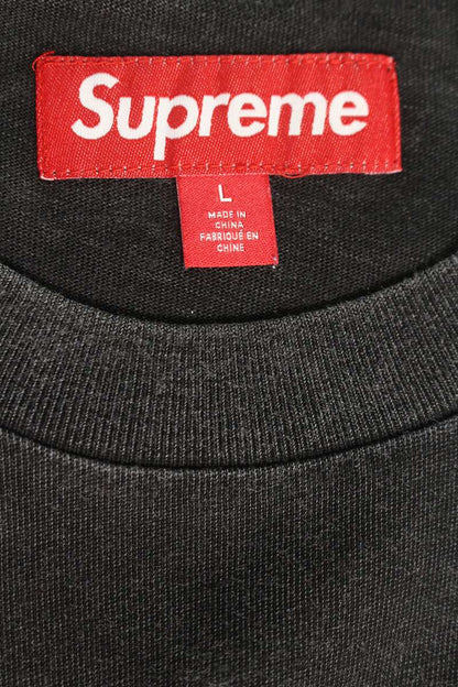 SUPREME 24AW Discharge S S Top Black Size L