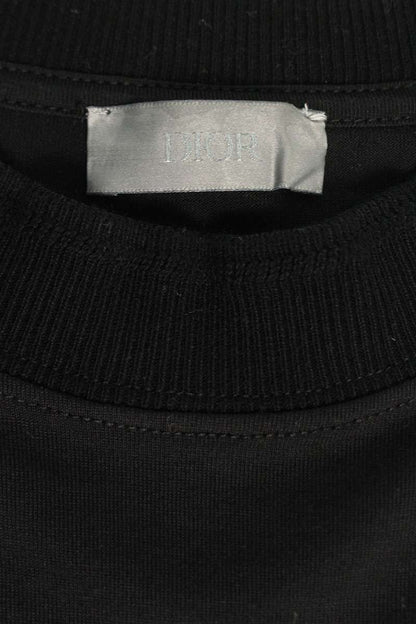 DIOR Beaded Logo Oversized T-shirt Black Multi Size M