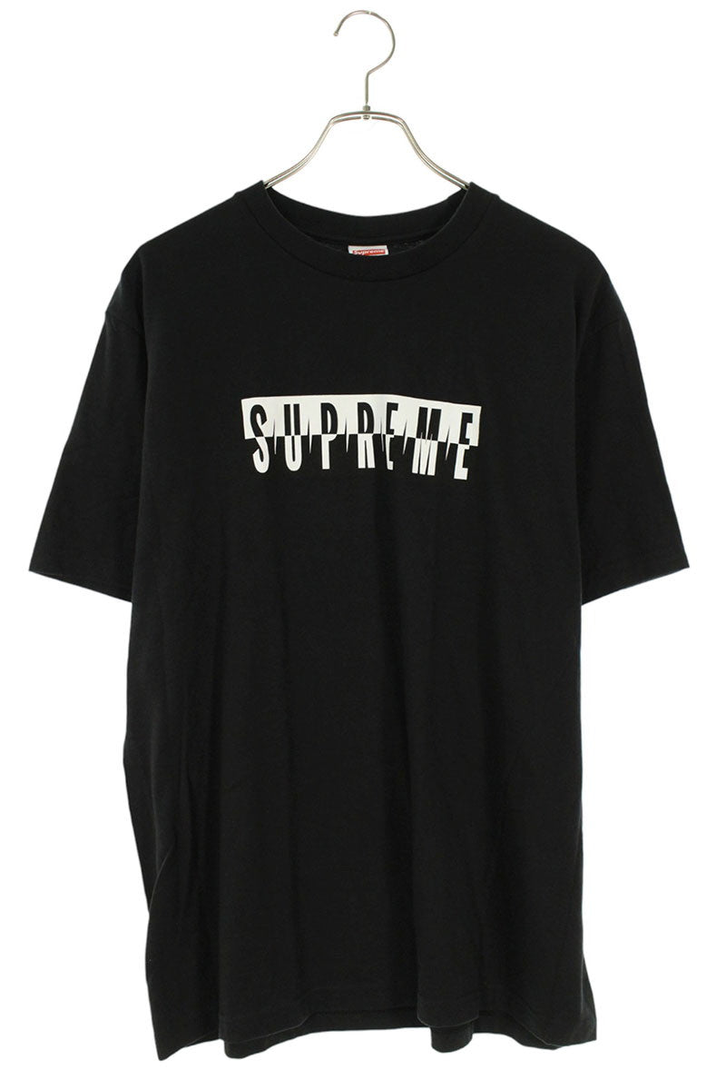SUPREME 25AW Split Logo Tee Black Size M