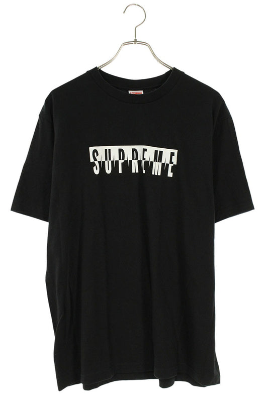 SUPREME 25AW Split Logo Tee Black Size M