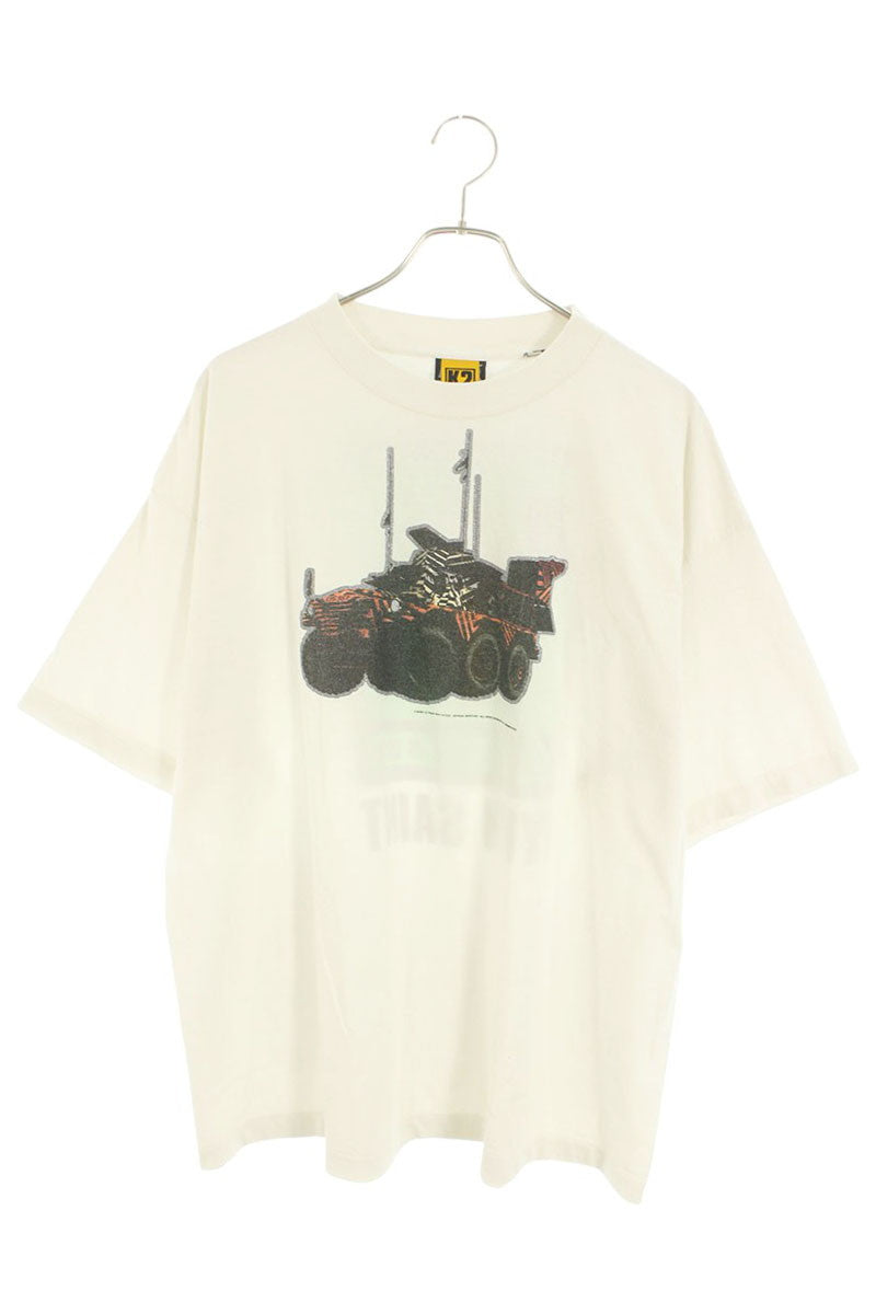 SAINT MICHAEL KLF Print Tee White Size XL