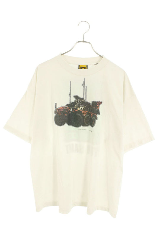 SAINT MICHAEL KLF Print Tee White Size XL