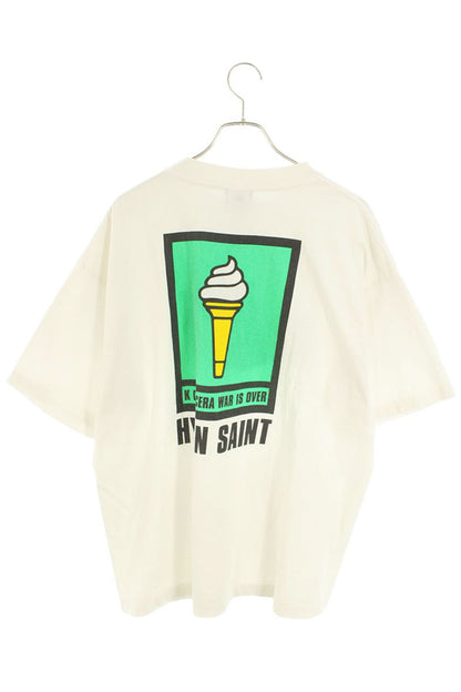 SAINT MICHAEL KLF Print Tee White Size XL