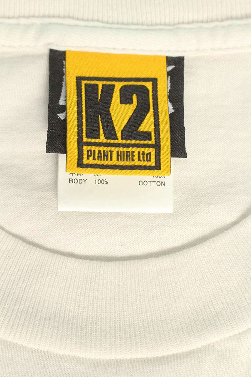 SAINT MICHAEL KLF Print Tee White Size XL