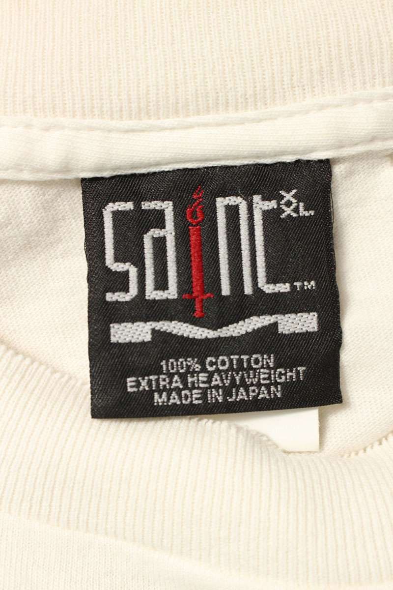 SAINT MICHAEL 25SS Vintage Tee White Size XXL