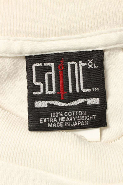 SAINT MICHAEL 25SS Vintage Tee White Size XXL