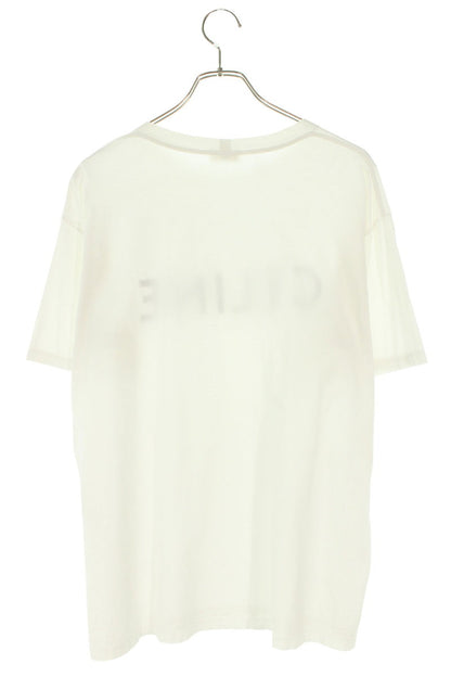 CELINE Loose Fit Logo T-shirt White Size S
