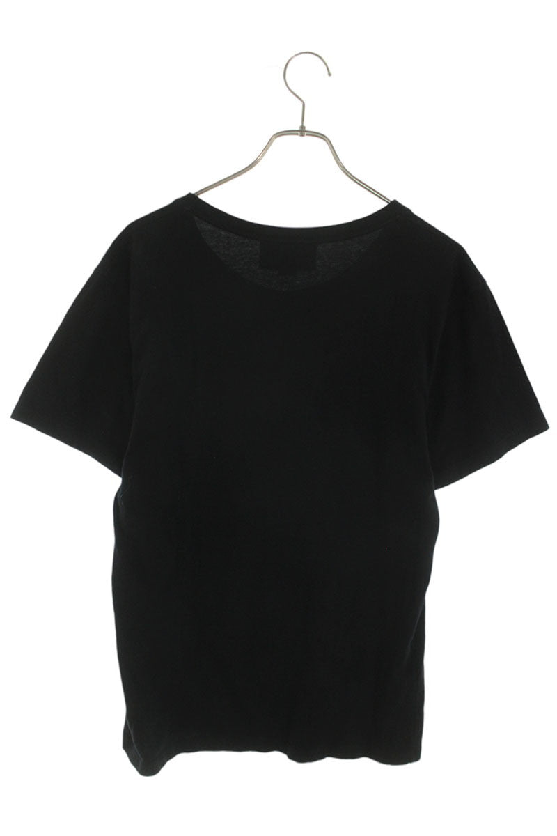 GUCCI Front Print T-shirt Black Size S