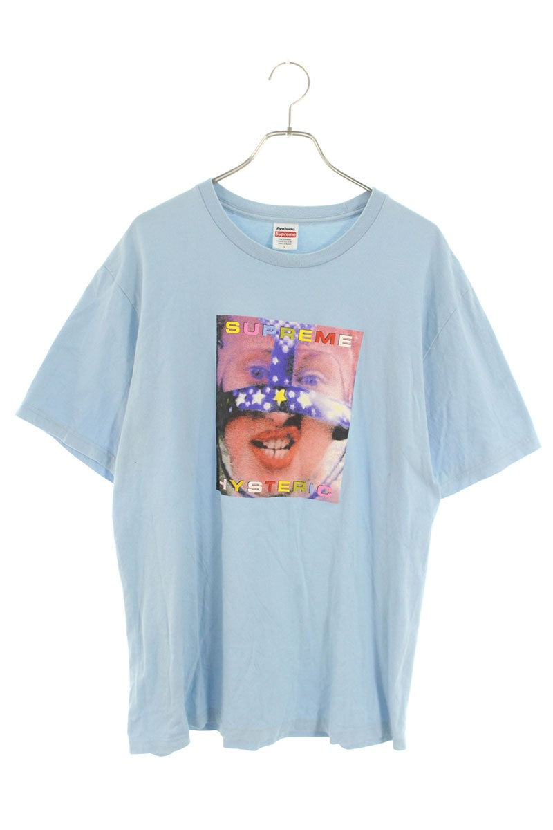SUPREME 24AW HYSTERIC GLAMOUR Headcase Tee Blue Size L