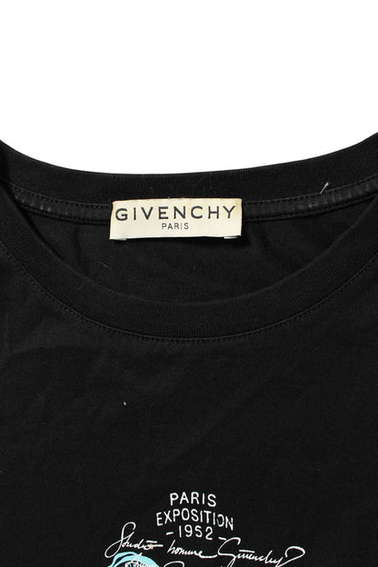 GIVENCHY Graphic Print T-shirt Black Size XL