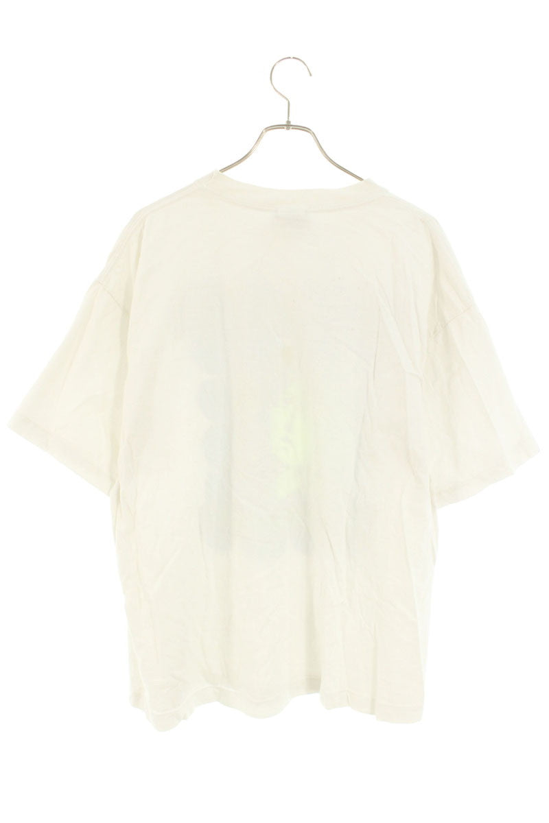 SAINT MICHAEL Vintage Print T-Shirt White Size XL