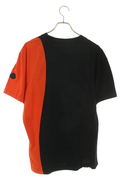 Moncler Genius x adidas 3-Stripe Panel Tee Black Red Size L