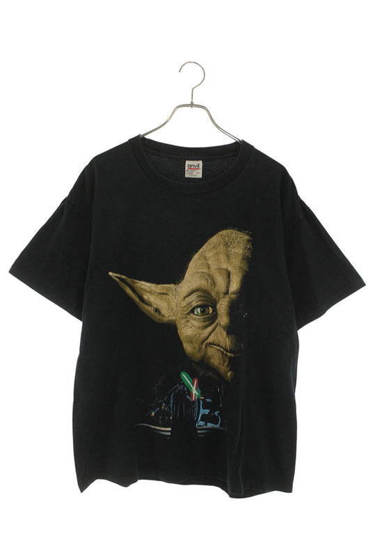 VINTAGE 90s Star Wars Return of the Jedi Tee Black Size XL