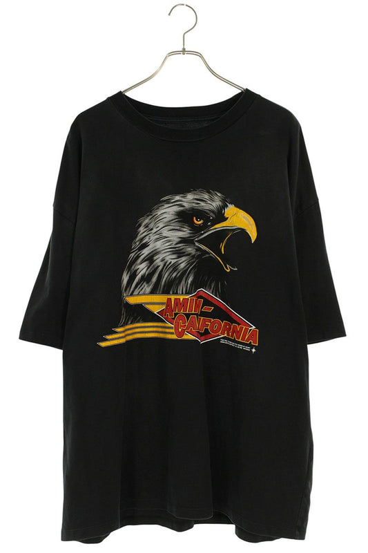 Amiri EAGLE OVERSIZED TEE Print T-Shirt Black Size XL