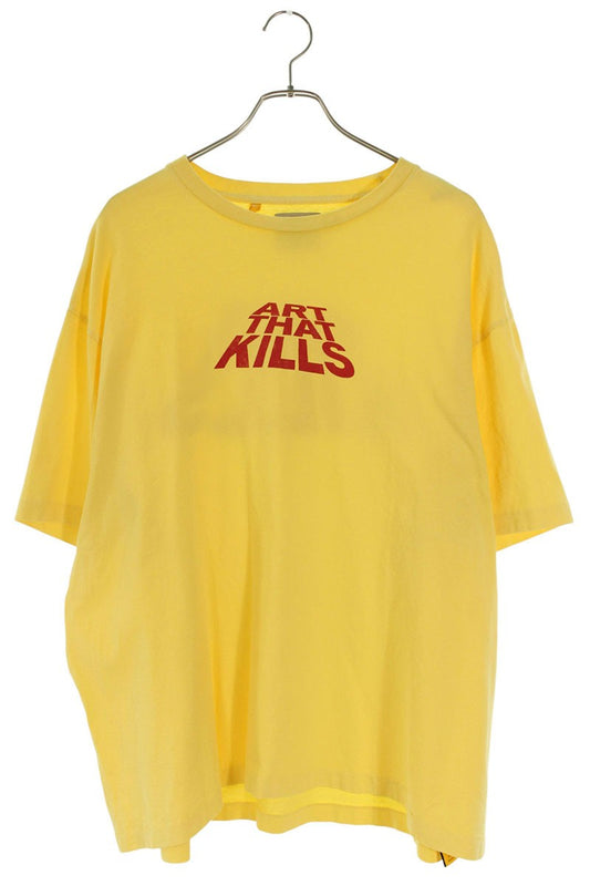 GALLERY DEPT Art That Kills T-Shirt Yellow Size XL