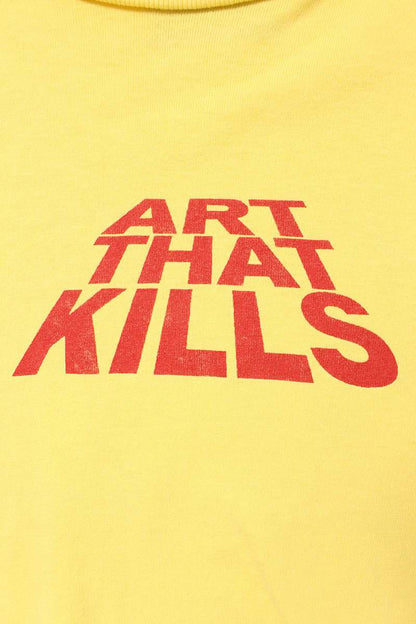 GALLERY DEPT Art That Kills T-Shirt Yellow Size XL