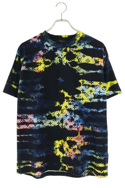 Louis Vuitton Tie Dye Logo All-Over Print T-Shirt Size S