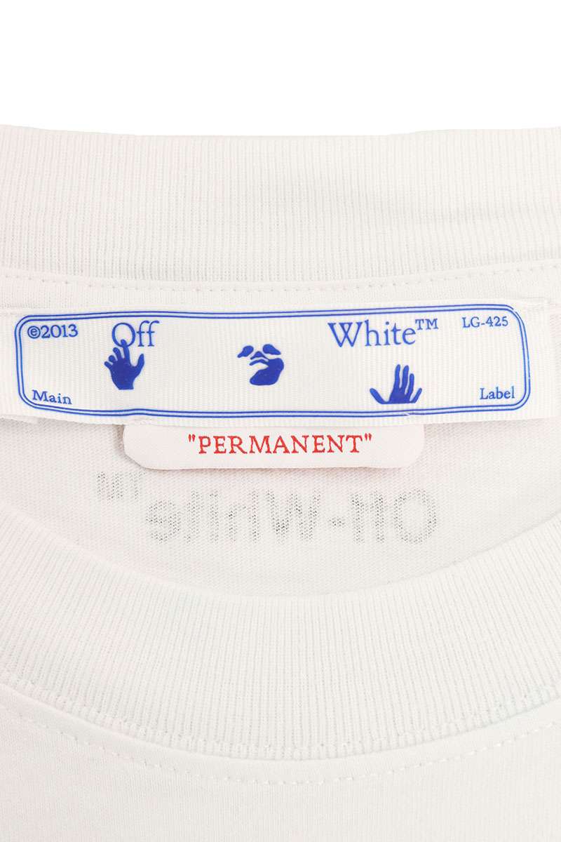 OFF-WHITE Arrow Print T-Shirt White Size XL
