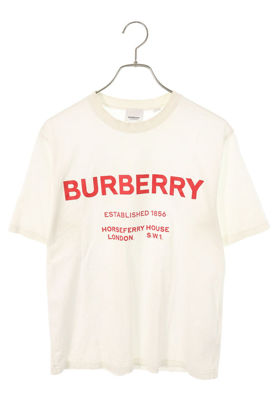 Burberry Logo Print T-Shirt White Size XS