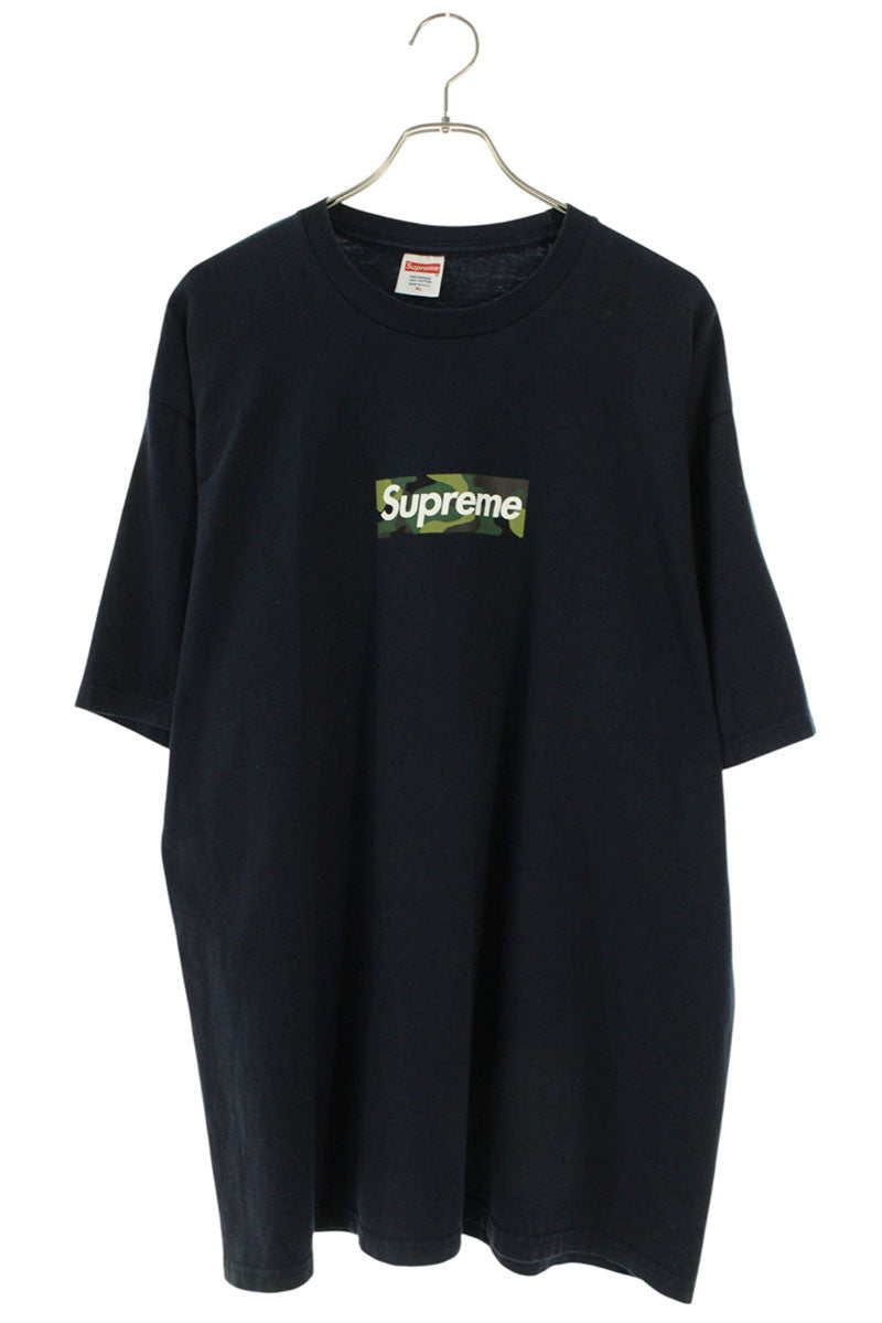 Supreme Box Logo Tee T-Shirt Blue Size XL