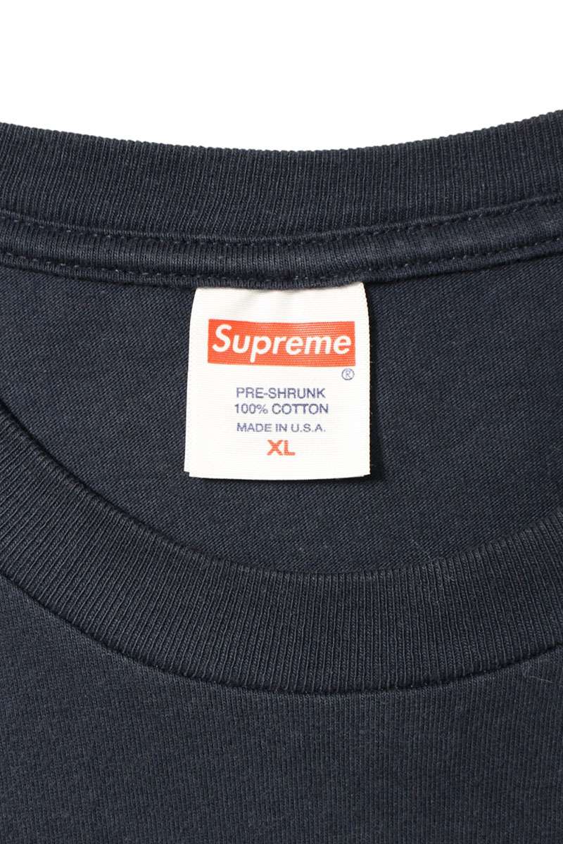 Supreme Box Logo Tee T-Shirt Blue Size XL