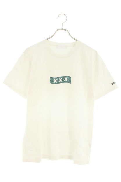 GOD SELECTION XXX White Python Box Logo T-Shirt Size M