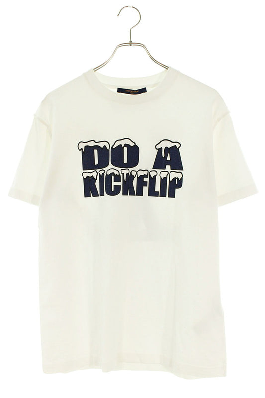 Louis Vuitton Print T-Shirt White Size S