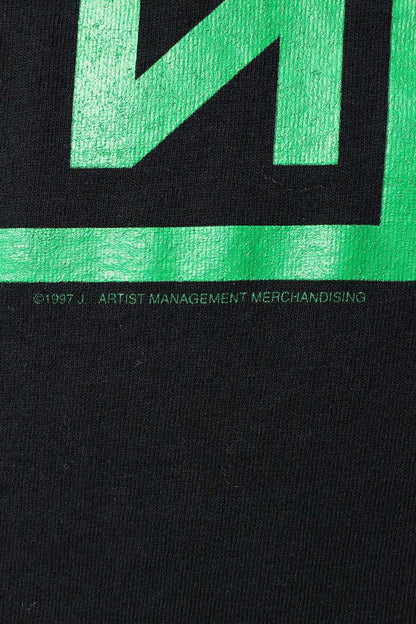 VINTAGE 90s Nine Inch Nails Perfect Drug Tee Black Size XL