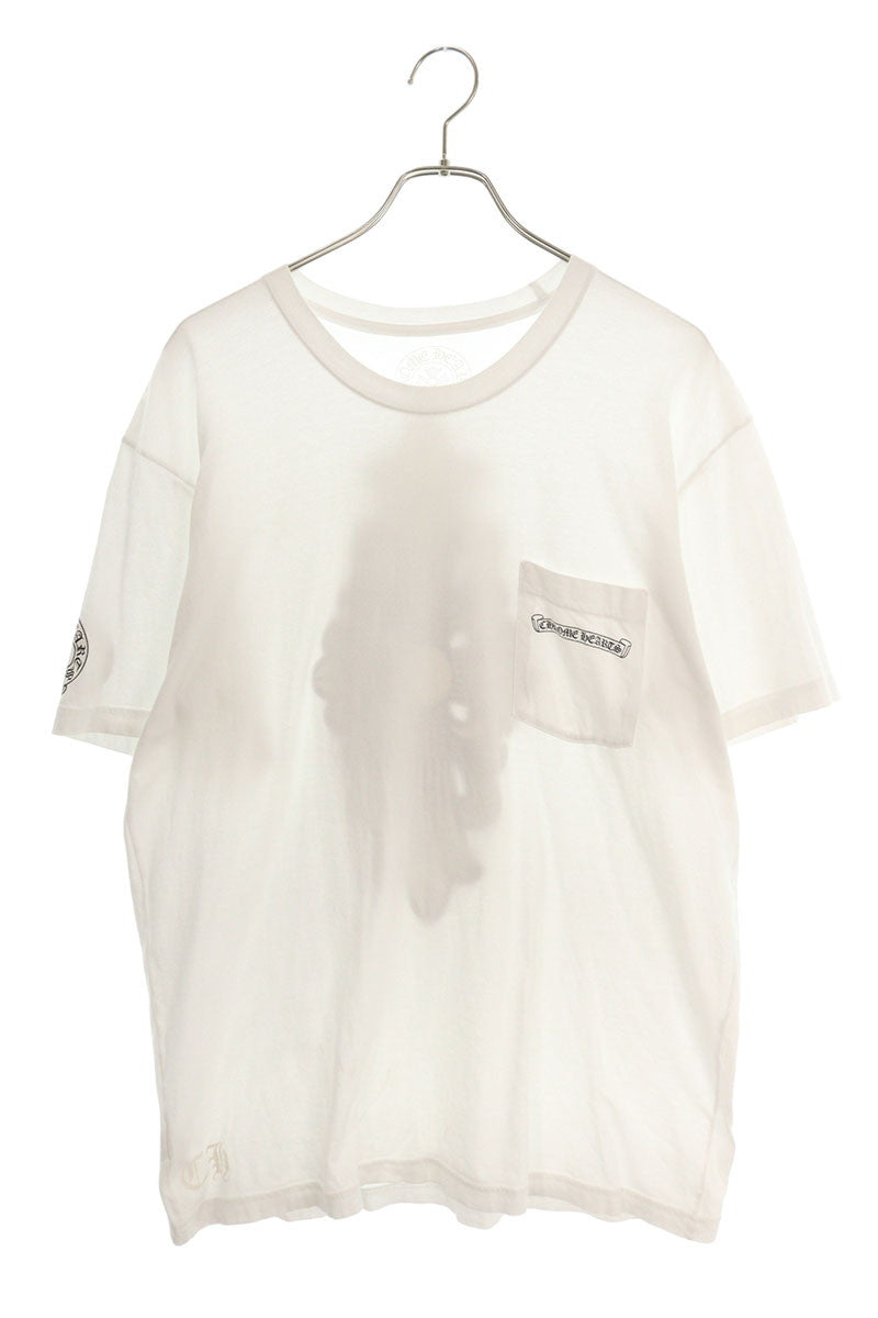 Chrome Hearts Floral Cross Tee White Size XL