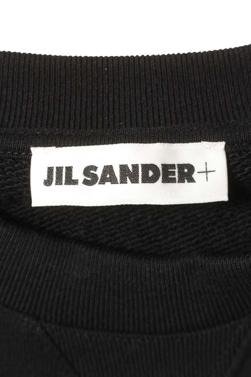 Jil Sander 25SS J20039 Oversized Crewneck T-Shirt Black Size L