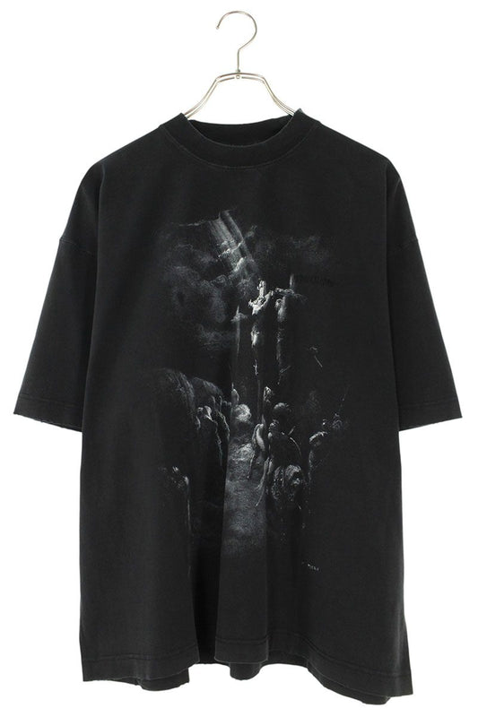 Vetements 26SS Print T-Shirt Black Size S