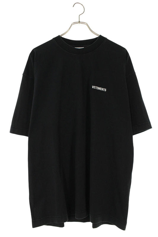 Vetements 26SS Logo T-Shirt Black Size M