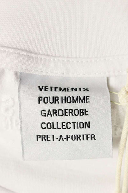 Vetements 26SS Logo T-Shirt White Size S